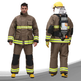 Feuerwehrmann-Klagen-kundenspezifische Farbe-Franc-Reißverschluss-Front Para Aramid geschlossen mit Werkzeug-Paket