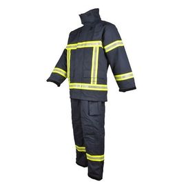 Wasserdichte Feuerwehrmann-Uniform, 10cm beschädigte Längen-flammhemmenden Overall
